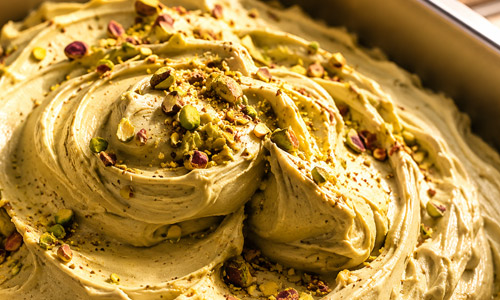 gelato pistacchio Ross Como