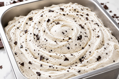 il nostro gelato alla stracciatella
